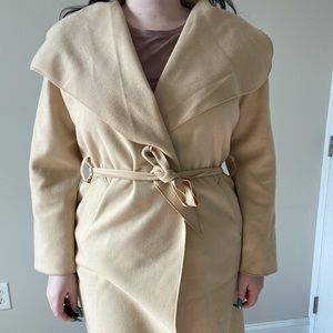 Light knee length jacket